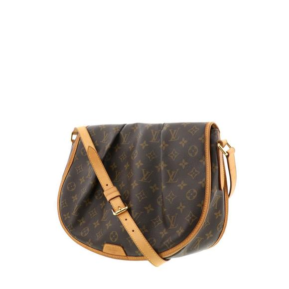 Louis Vuitton Bag Monogram MM Shoulder Montan Menil - Picture 1 of 6